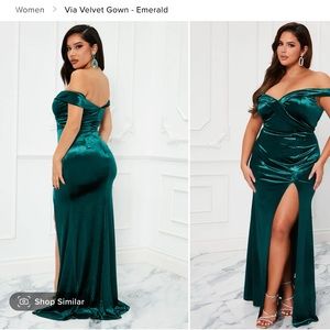 Long gown dress! Trying to get rid of it asap! Has tags! I only tried it on